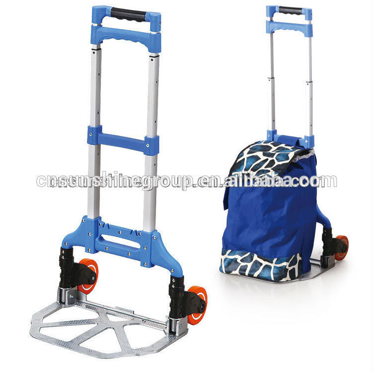 Aluminum alloy folding luggage carts Heave Duty Multifunctional Hand Truck Folding trolley