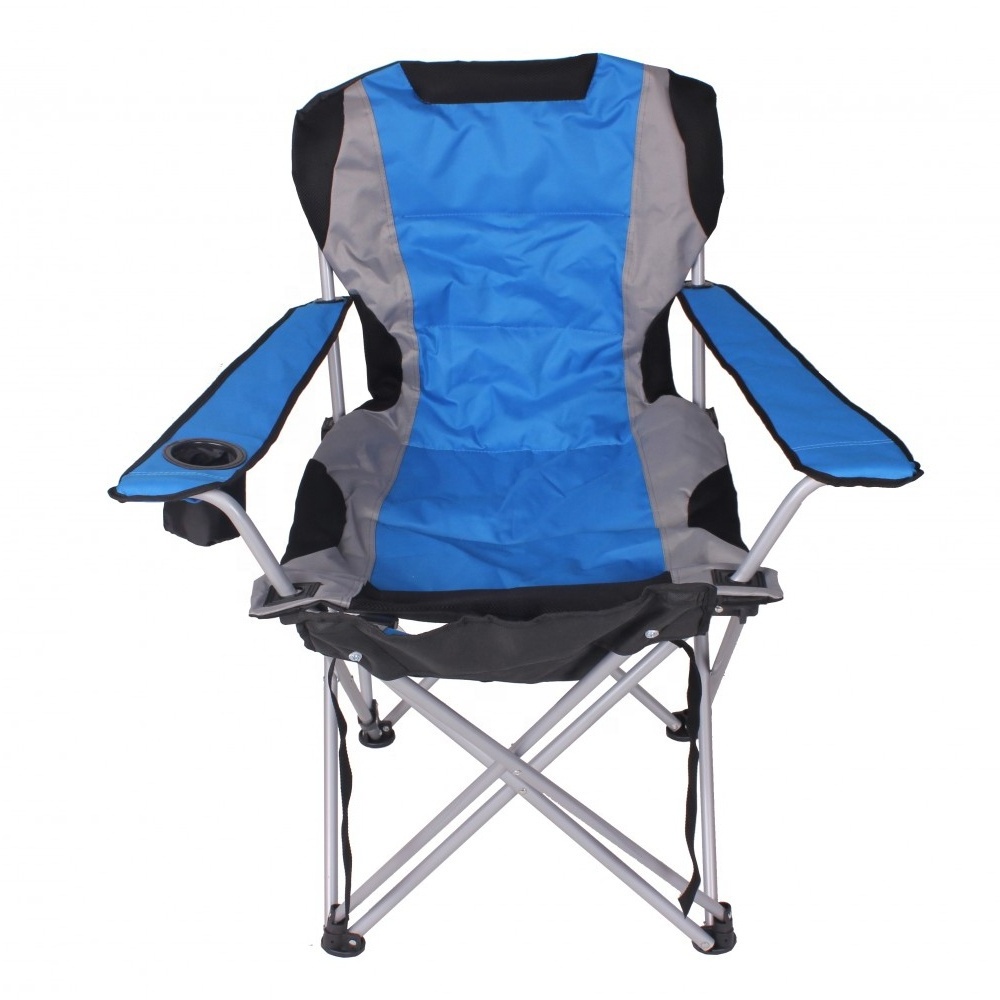 Outdoor Folding Chairs Camping Chairs Reclining Footrest Adjustable Back Cup Holder Foldable Recliner Fishing Chair Hiking Beach