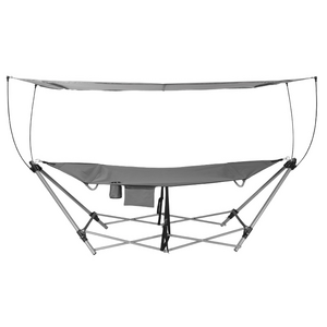 OEYTREE Customized Portable Folding Outdoor Hammock Camping Stand With Roof Stand Carry Bag For Camping