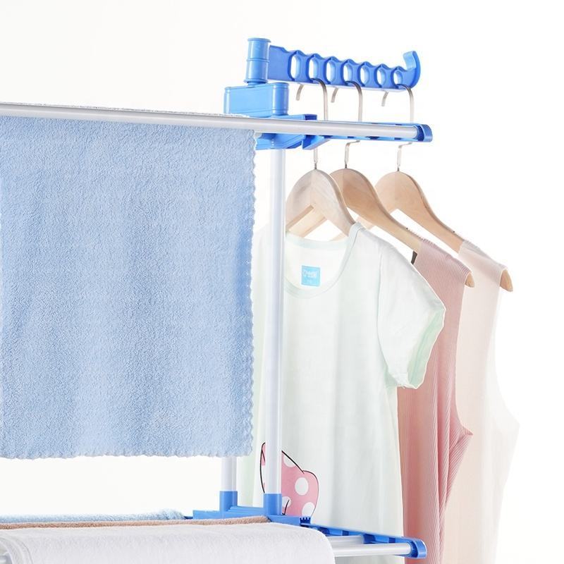 Foldable Stainless Steel Drying Rack Heavy Duty Laundry Airer Clothes Drying Rack