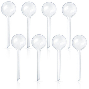 Clear Plant Watering Globes Plastic Self Watering Bulbs Ball Garden Water Device for Plant Indoor Outdoor