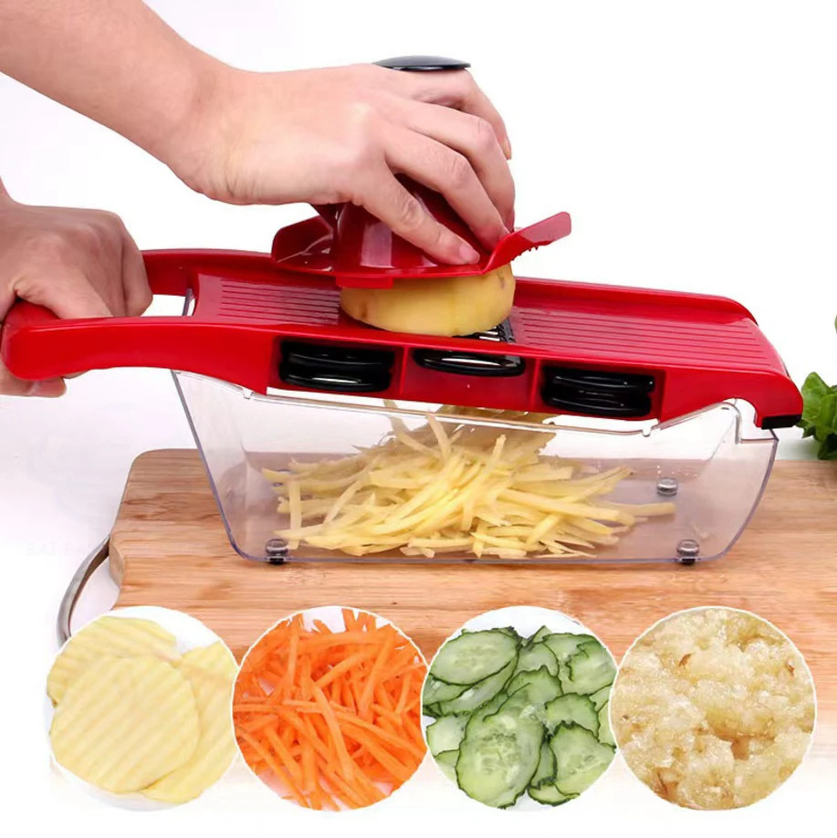 Chopper Carrot Fruit 6-in-1 Small Tools Vegetable Chopper Multi Functional Vegetable And Fruit Chopper