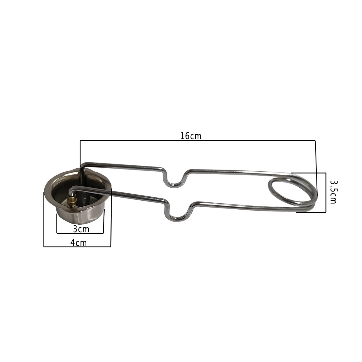 IMPA 850286 Industrial Flint Stone Round Cup  Heating Round Cup Gas Spark Lighter