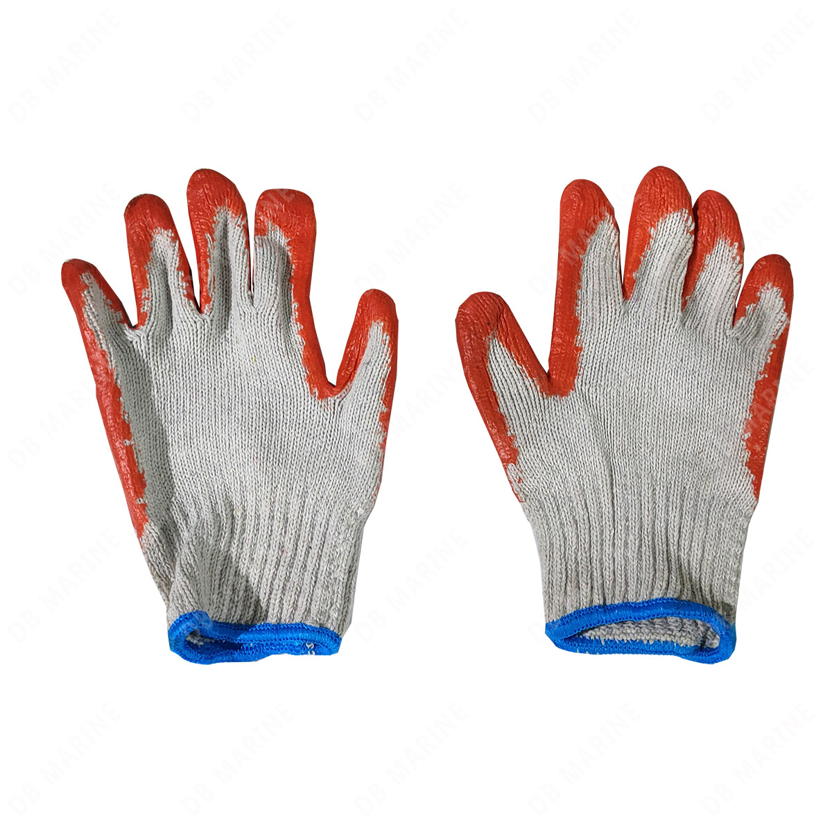 IMPA 190102 Rubber Coated Palm Cotton Household Working Gloves