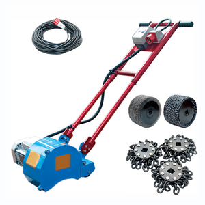 IMPA 591210-12 Mraine Rustibus 1200 Deck Rust remover Chain drum type Electric Deck Scaling Machines sets