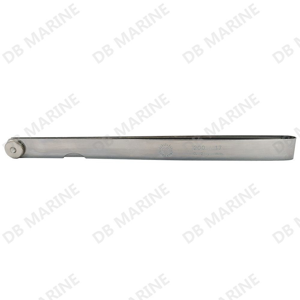 IMPA650554 High Quality Stainless Steel Thickness Pipe Pit Gage Type inspection Rulers Welding Gauge