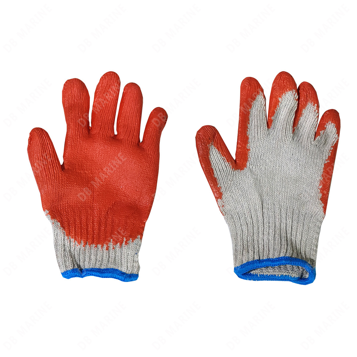 IMPA 190102 Rubber Coated Palm Cotton Household Working Gloves