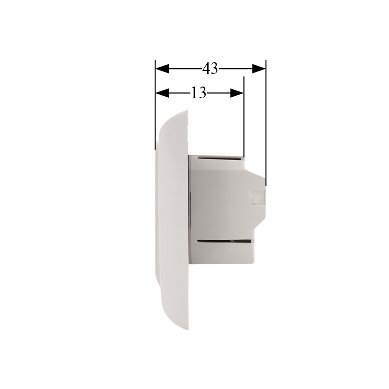 Tuya smart home wifi floor heating thermostat works with the Google Assistant and alexa Thermostat