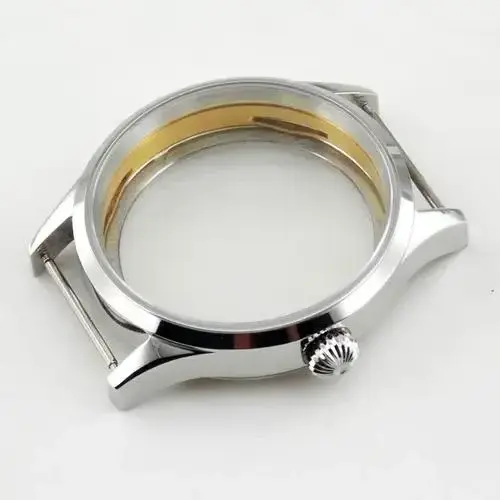 Custom Stainless Steel 316L watches case CNC milling Titanium Machining Watch Dial Part Cases For Automatic Watch