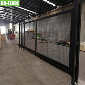 Chinese Manufacturer Professional Pvc Coated Metal Iron Aluminium Manual Sliding Gate Double Swing Gate Cantilever Gate Supplier