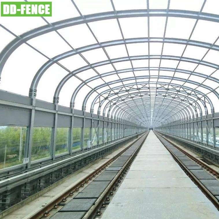 Transparent Noise Barrier Outdoor Sound Barrier Noise Barrier Fence