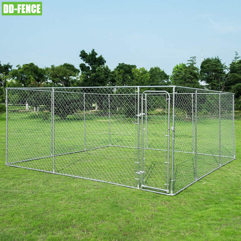 Cheap PVC Coated Farm Fence Security Chain Link Fencing for Dog Kennel Cage