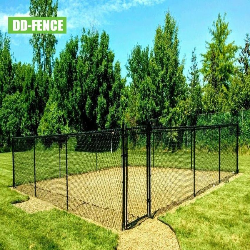 Cheap PVC Coated Farm Fence Security Chain Link Fencing for Dog Kennel Cage