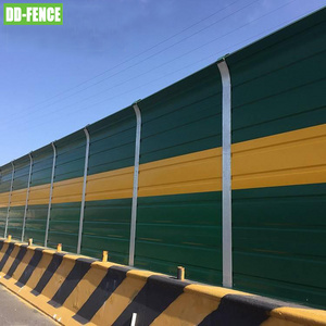 Noise Wall Noise Acoustic Fence Wall Panels Outdoor Highway Sound Barrier Noise Barrier for Road/Highway/Residential Sound Proof