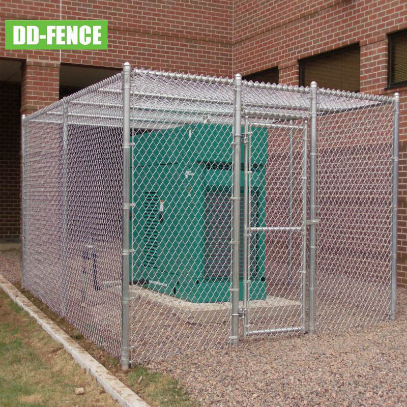 Cheap PVC Coated Farm Fence Security Chain Link Fencing for Dog Kennel Cage