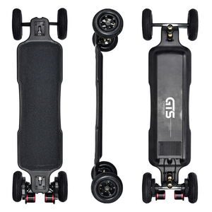 Deo Quality 12Ah Belt Drive Big Torque Carbon fiber deck 150mm all terrain wheels off road electric skateboard longboard