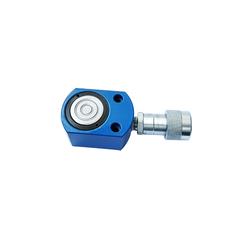 Flat Ultra-thin Single Acting small Hydraulic steel Cylinder for Hydraulic Jack DY-RSM-50