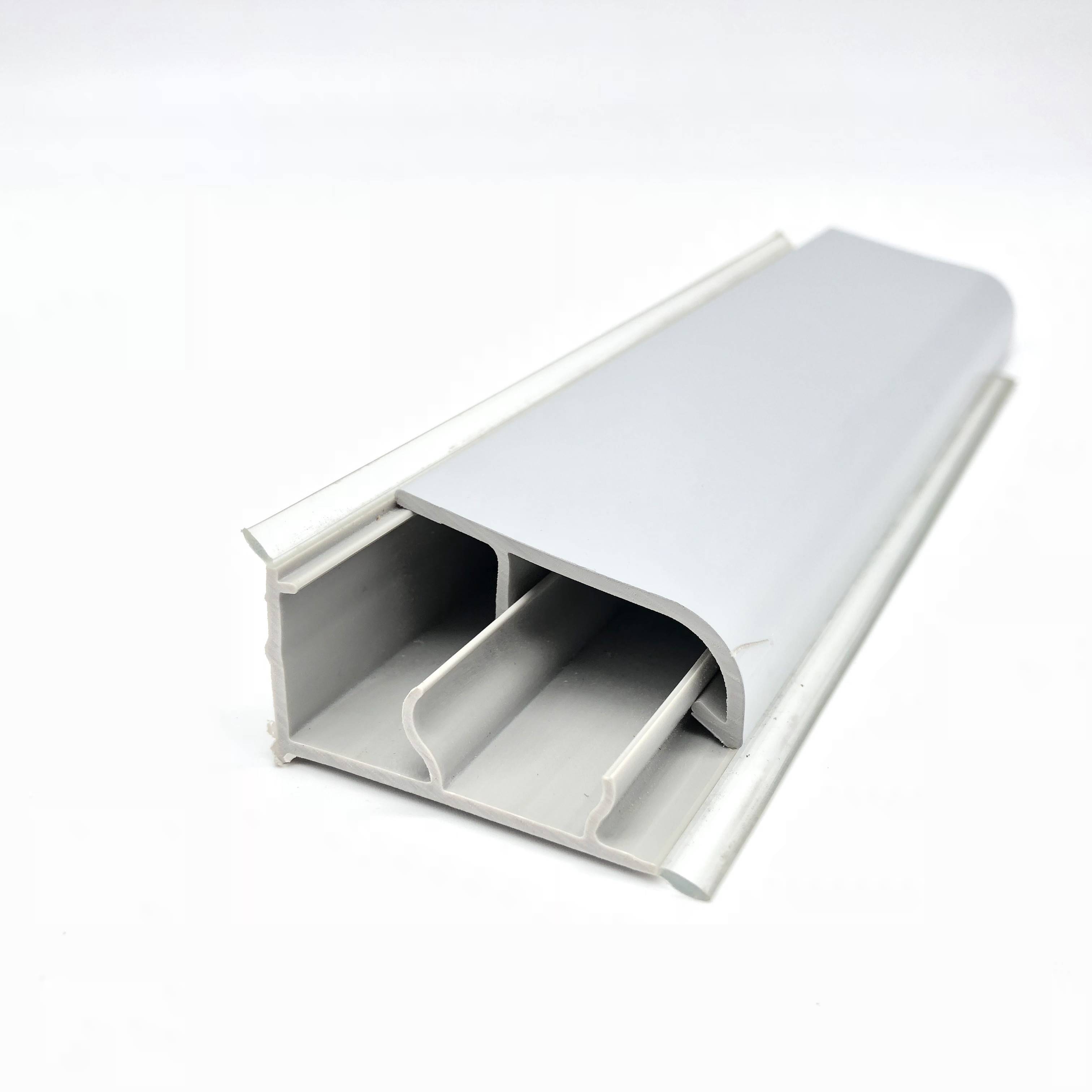 Flooring accessories wood and PVC plastic composite skirting board