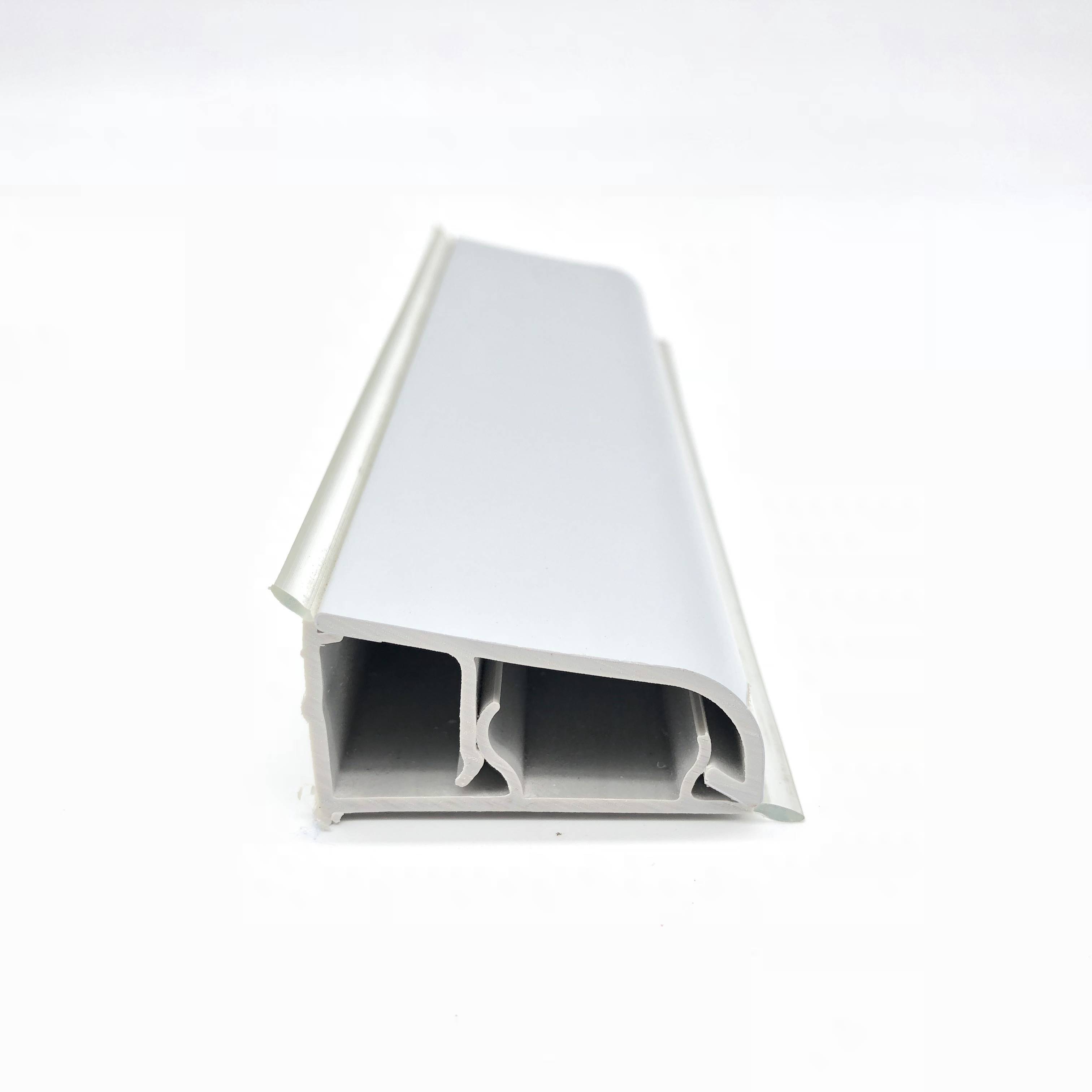 Flooring accessories wood and PVC plastic composite skirting board