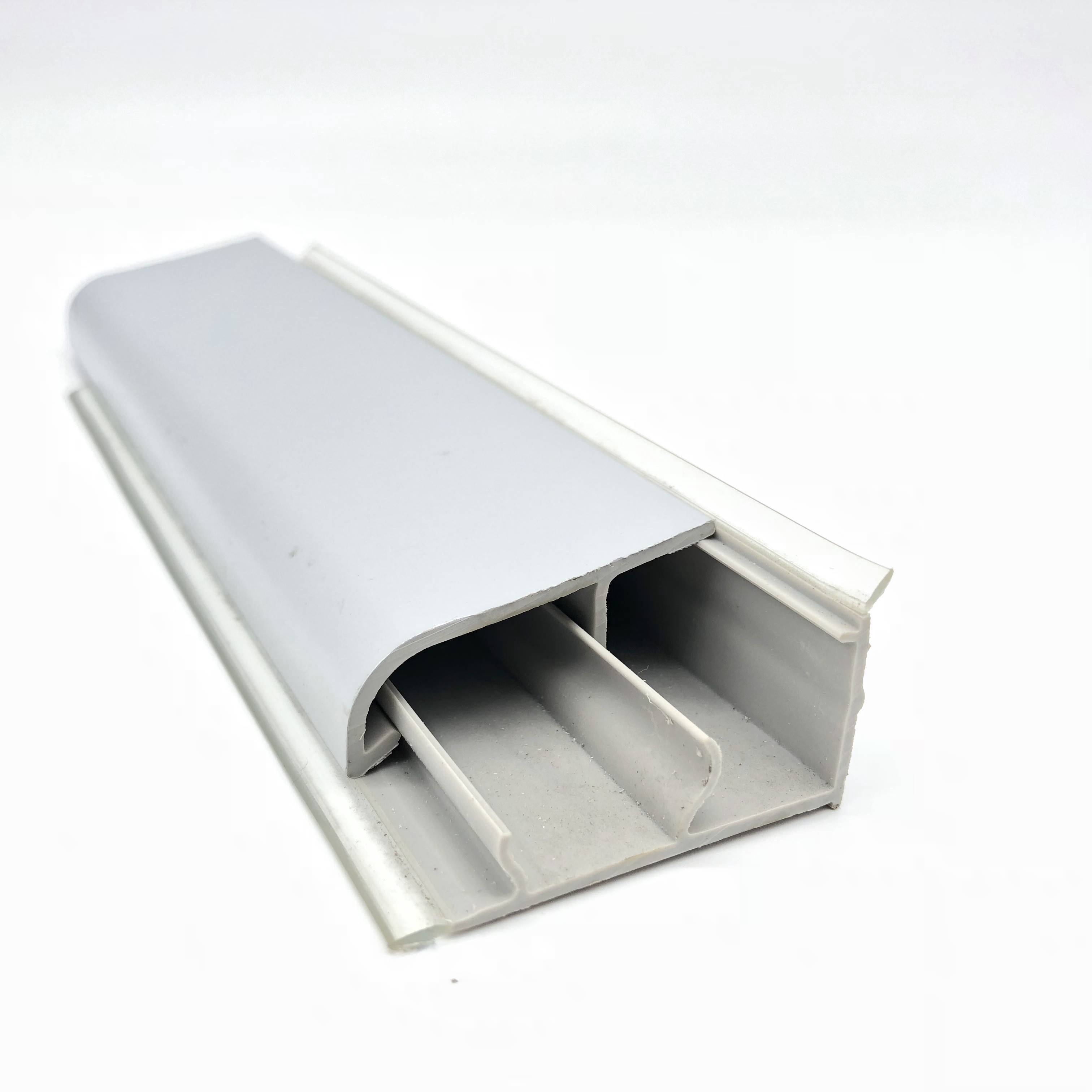 Flooring accessories wood and PVC plastic composite skirting board