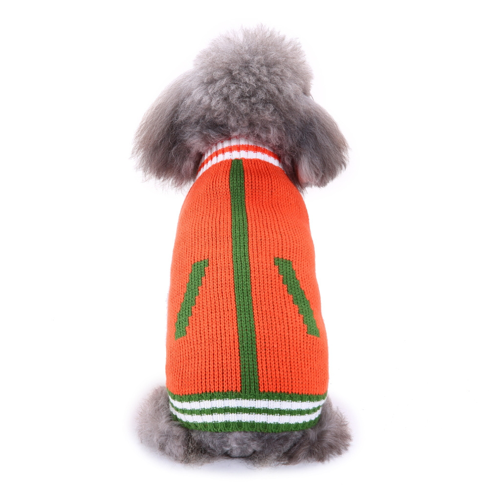 Dog Winter Sweater Small Medium Dogs Puppy Sweatshirt Turtleneck Pullover Pet Dog Knit  Sweater