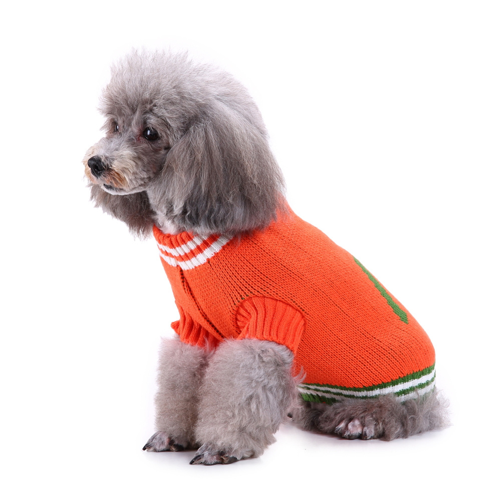 Dog Winter Sweater Small Medium Dogs Puppy Sweatshirt Turtleneck Pullover Pet Dog Knit  Sweater