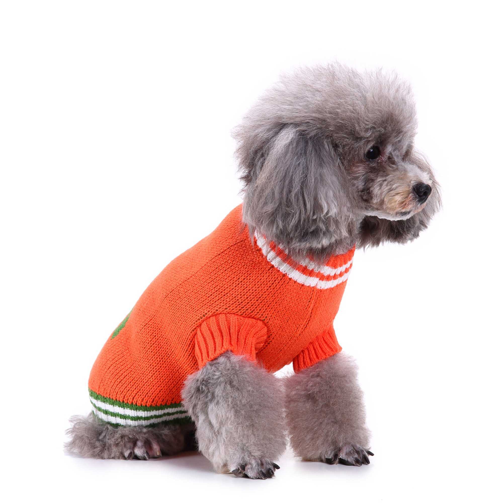 Dog Winter Sweater Small Medium Dogs Puppy Sweatshirt Turtleneck Pullover Pet Dog Knit  Sweater