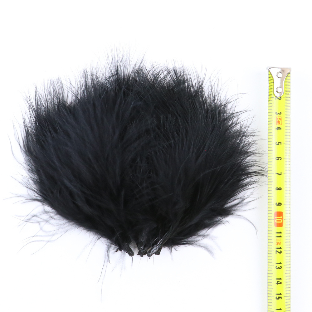 Natural Pheasant Goose Chicken Feathers Black Turkey Feather for Jewelry Making Decorative Accessories Wholesale