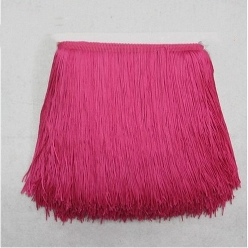 Double line encrypted whisker polyester tassel lace accessories, Latin dance clothing curtains