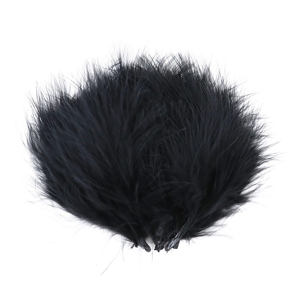 Natural Pheasant Goose Chicken Feathers Black Turkey Feather for Jewelry Making Decorative Accessories Wholesale