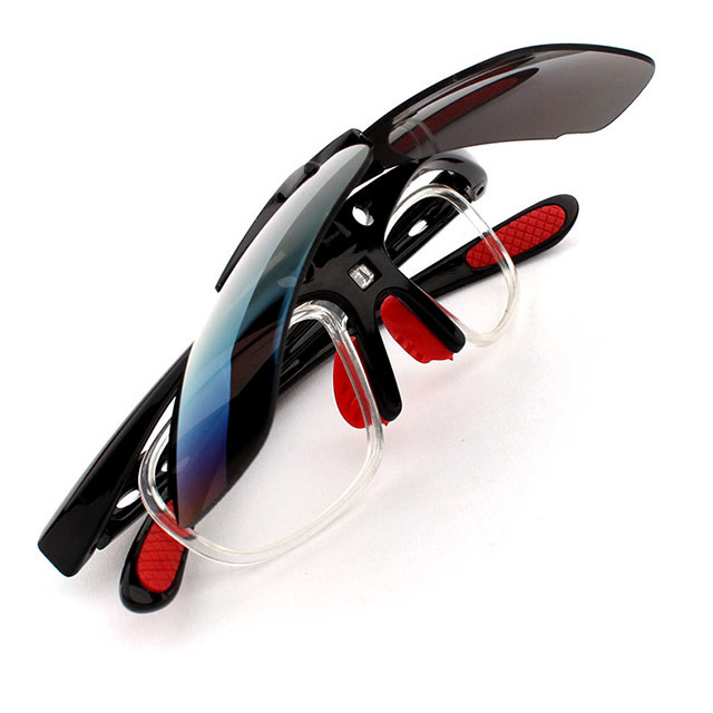 DLX821 UV400 Men Cycling Dropshipping Sun Glasses Sport Sunglasses Flip Over Sports Eyewear