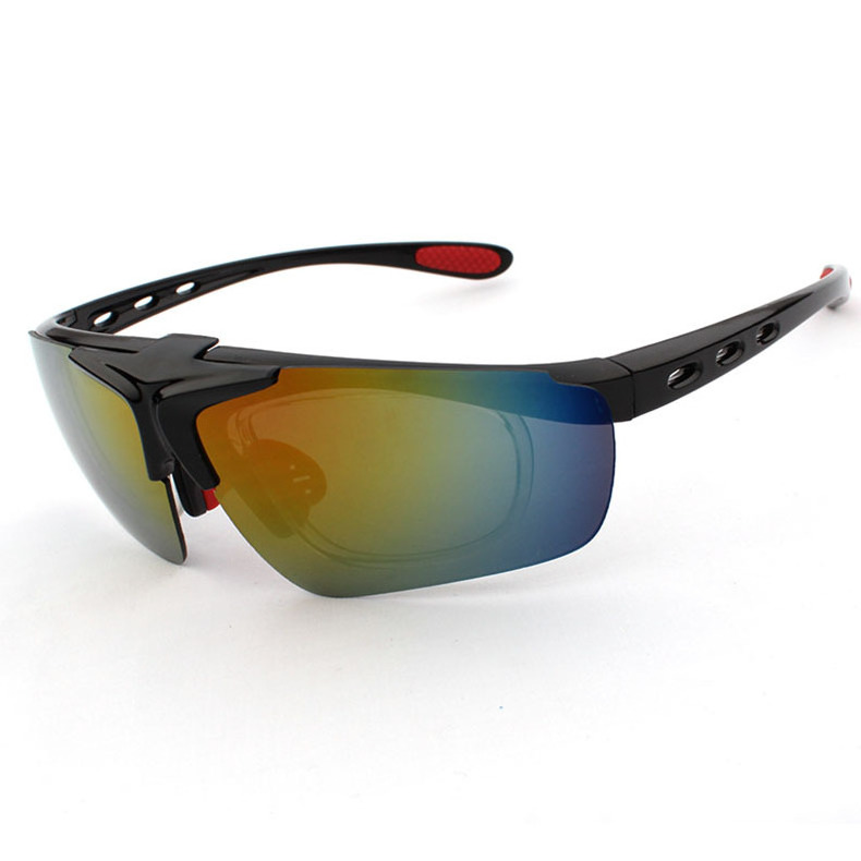 DLX821 UV400 Men Cycling Dropshipping Sun Glasses Sport Sunglasses Flip Over Sports Eyewear