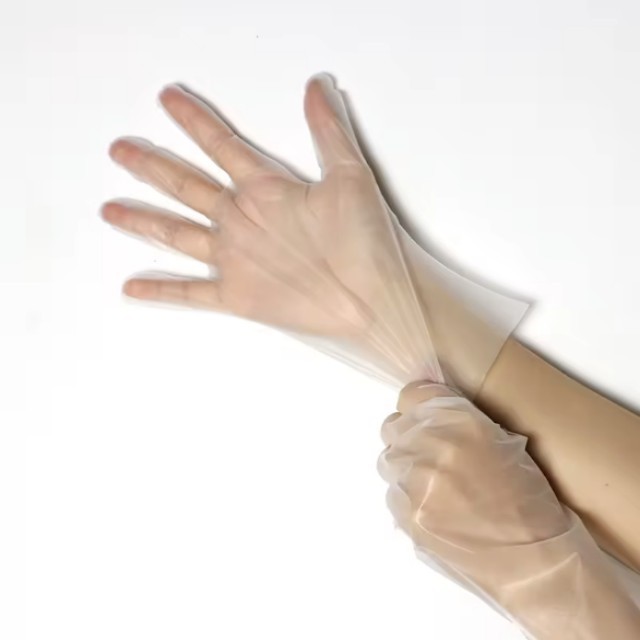 Disposable TPE Gloves Wholesale TPE Transparent Film Plastic Gloves