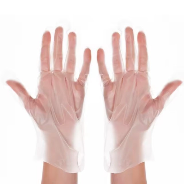 Disposable TPE Gloves Wholesale TPE Transparent Film Plastic Gloves