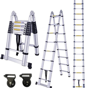 SOFT CLOSING Aluminum Multipurpose Telescopic Ladder Escalera telescopic multiusos de aluminio