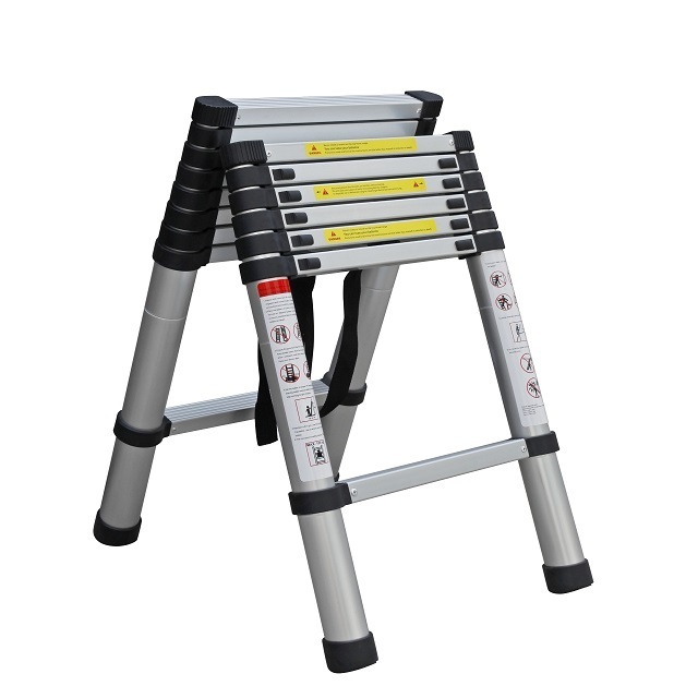 A Frame Aluminum Telescopic Ladder Aldi