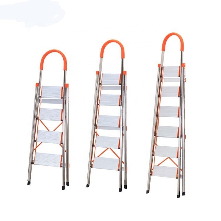 Deliladder New Design 3 Step D Type Safety Household Aluminium Folding Ladder en131