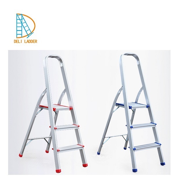 3 steps Household Folding Aluminium Step Ladder