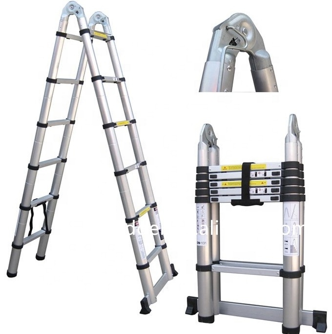 SOFT CLOSING Aluminum Multipurpose Telescopic Ladder Escalera telescopic multiusos de aluminio