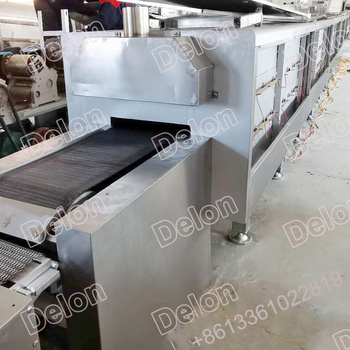 Automatic 30000pcs per 8hrs pasta noodles production line Instant Noodle Production Line / Ramen Making Equipment