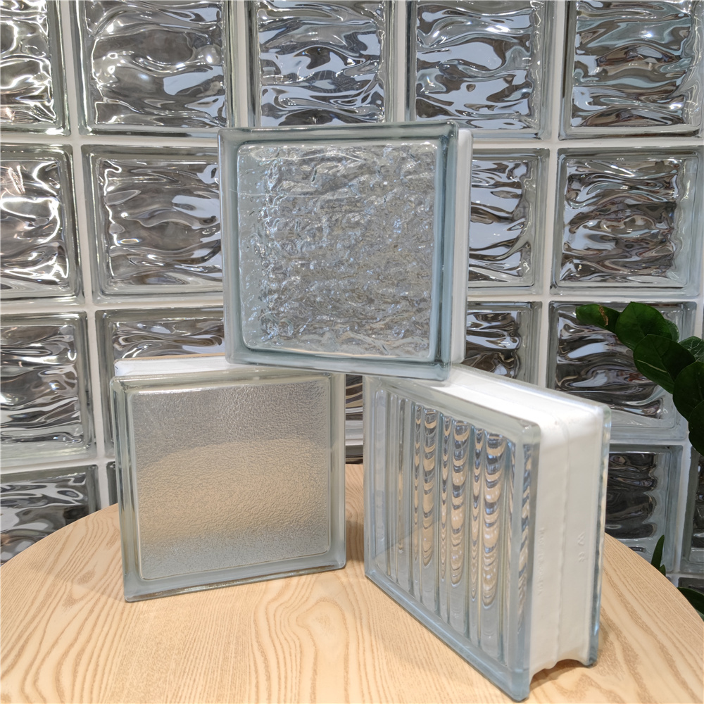 hot sale  glass block/glass brick  for indoor glass partition