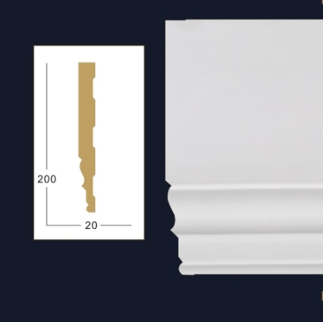 Luxury decoration plain PU moulding PU foam polystyrene cornice molding