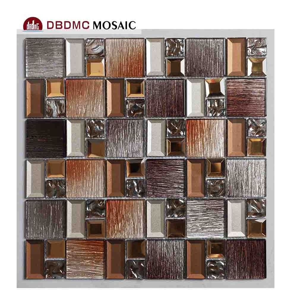 Home design Wall Tile Glass Mosaic Backsplash