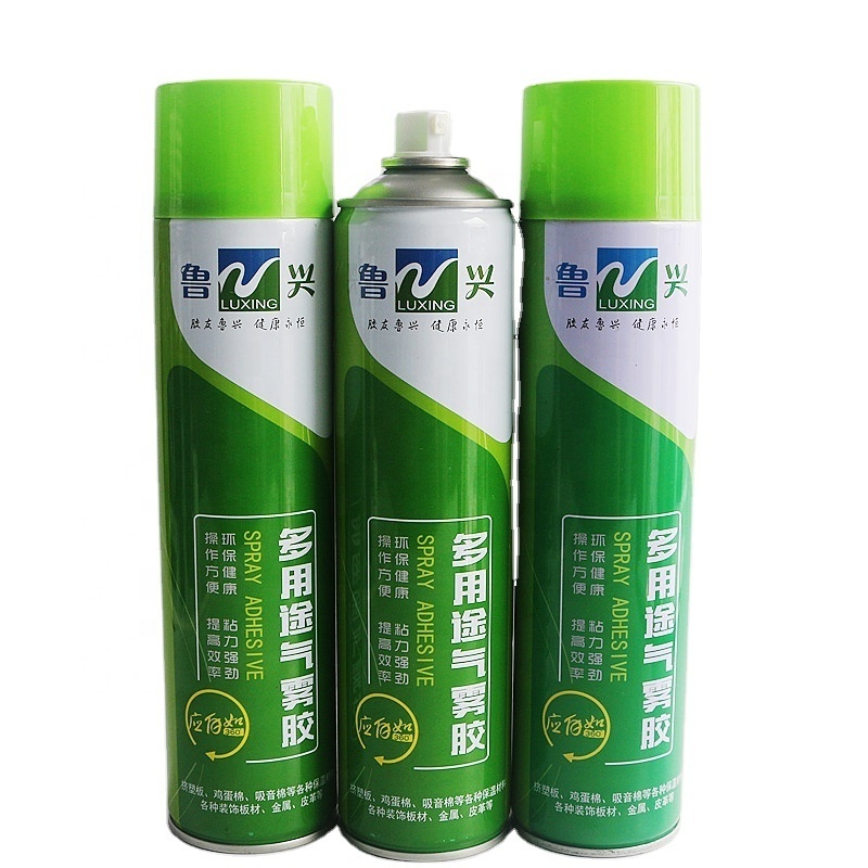 Multipurpose spray adhesives for industrial insulation material bonding