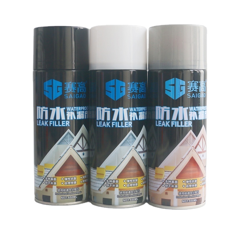 SAIGAO factory 700ml 450ml roof waterproofing leak repair for all surfaces insulating sealant waterproof