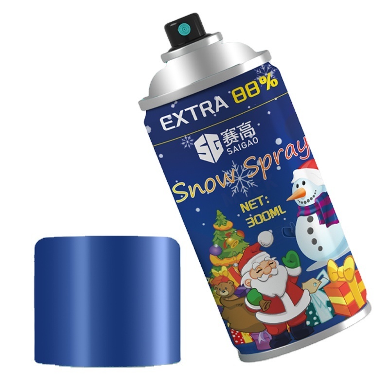 Factory Hot Sale New Product Celebrate Christmas  Festival Party Snow Aerosol Spray 450ml