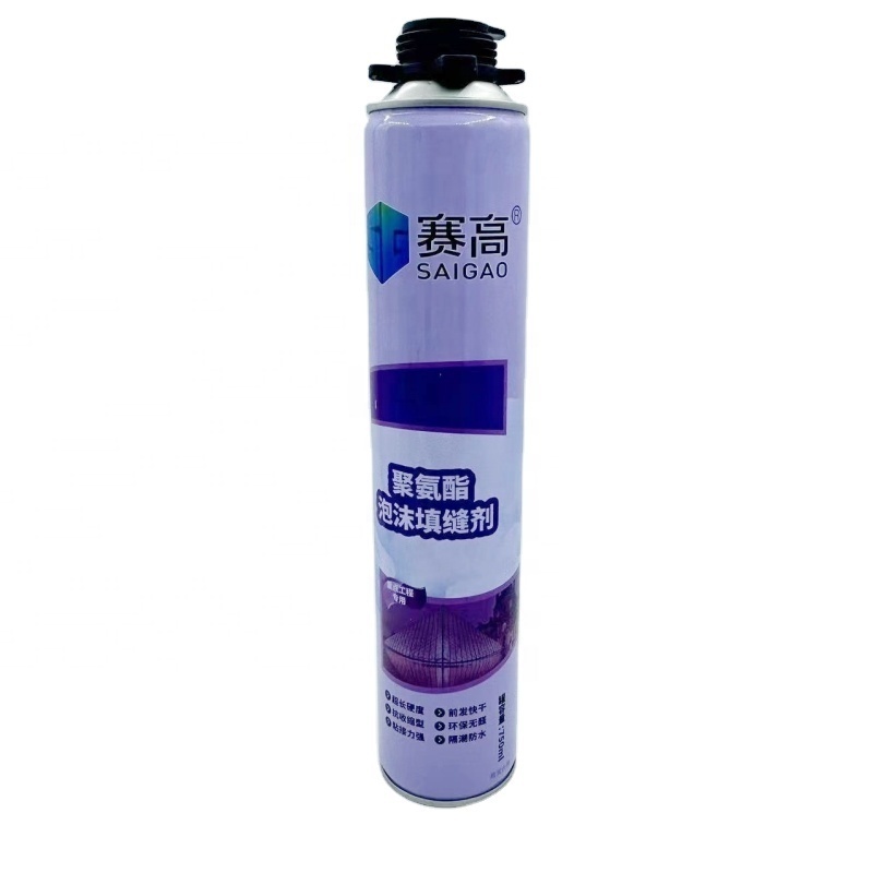 Polyurethane Adhesive For Expanding Pu Polyurethane Foam Glue 750ml pu foam spray