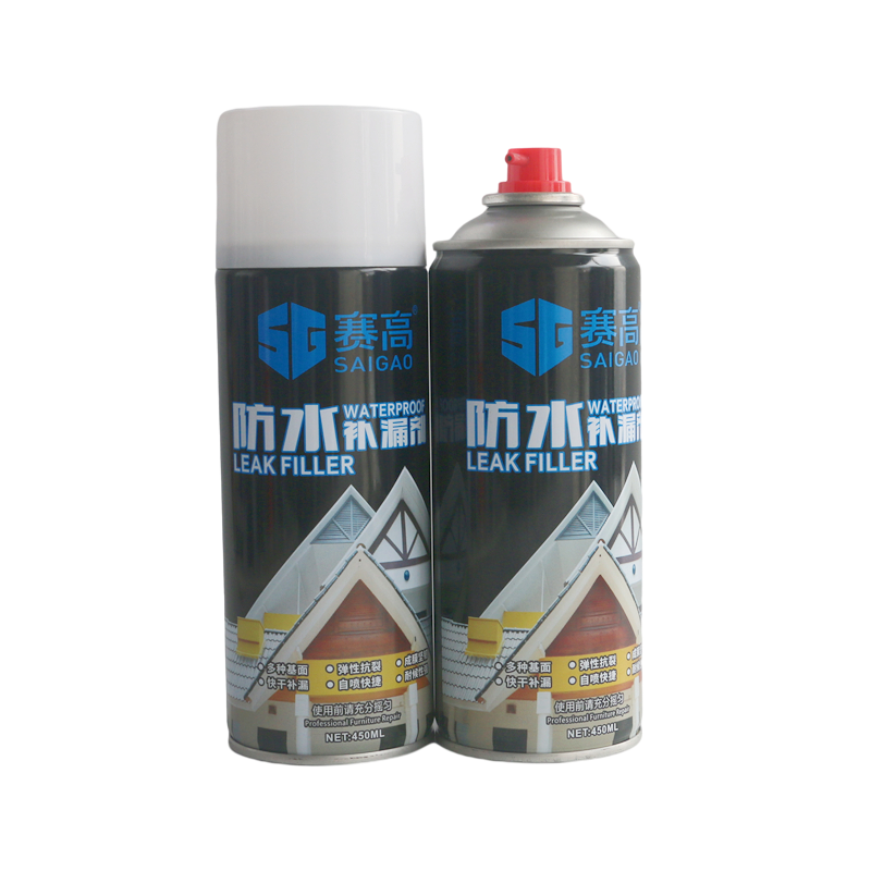 450ml Liquid Tough Roof Wall Rubber Waterproof Leak Repair Filler Sealer Anti Leaking Coating Sealant Spray