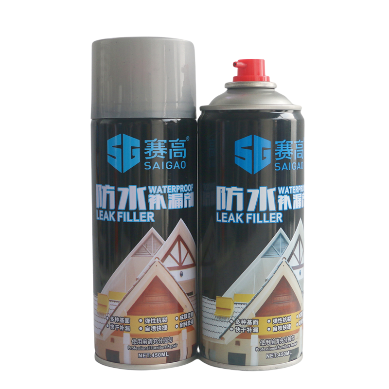 450ml Liquid Tough Roof Wall Rubber Waterproof Leak Repair Filler Sealer Anti Leaking Coating Sealant Spray