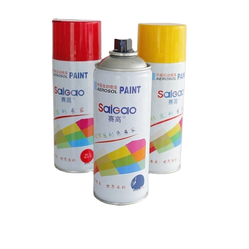 Manufacturer Graffiti Spray Paint Fast Drying Bright Red Color Spray Aerosol Acrylic Spray Paint